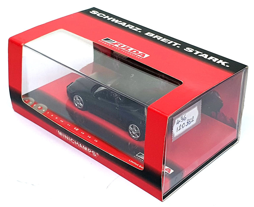 Minichamps 1/43 Scale 436 120332 - 2003 Alfa Romeo Spider Fulda - Black