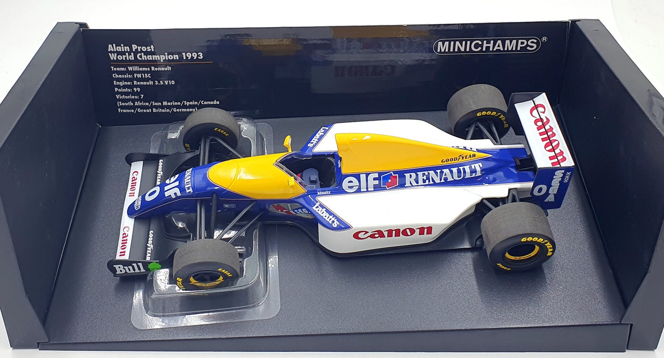 Minichamps 1/18 Scale 180 930000 Williams Renault FW15C D.Hill 1993 #0