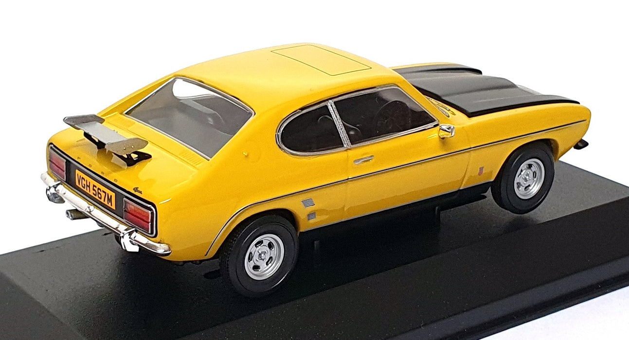 Vanguards 1/43 Scale VA13319 - Ford Capri Mk1 3.0 GXL - Daytona Yellow