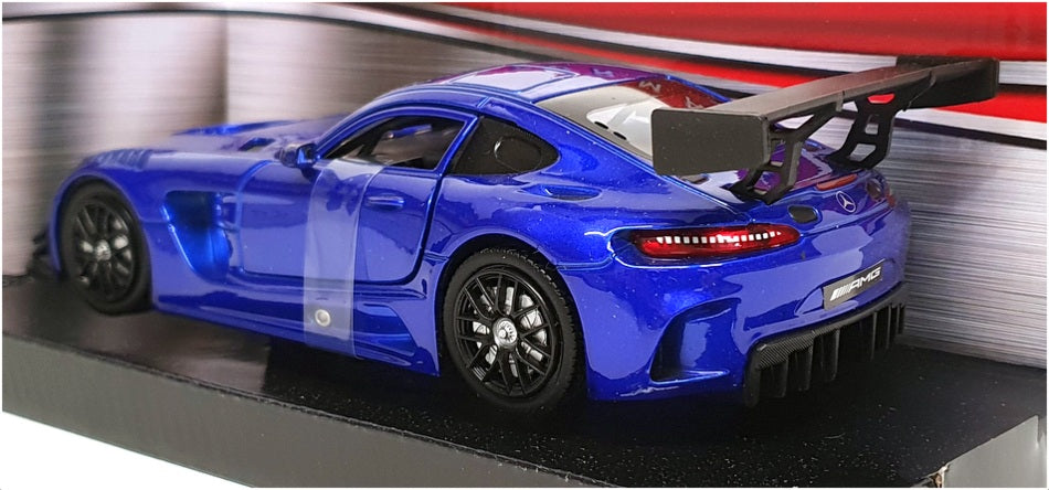 Motor Max 1/24 Scale Diecast 73386BL - Mercedes AMG GT3 - Blue