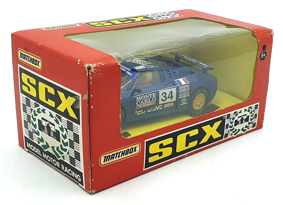 Matchbox SCX 1/32 Scale Slot Car 83860.20 - Bugatti #34 Le Mans