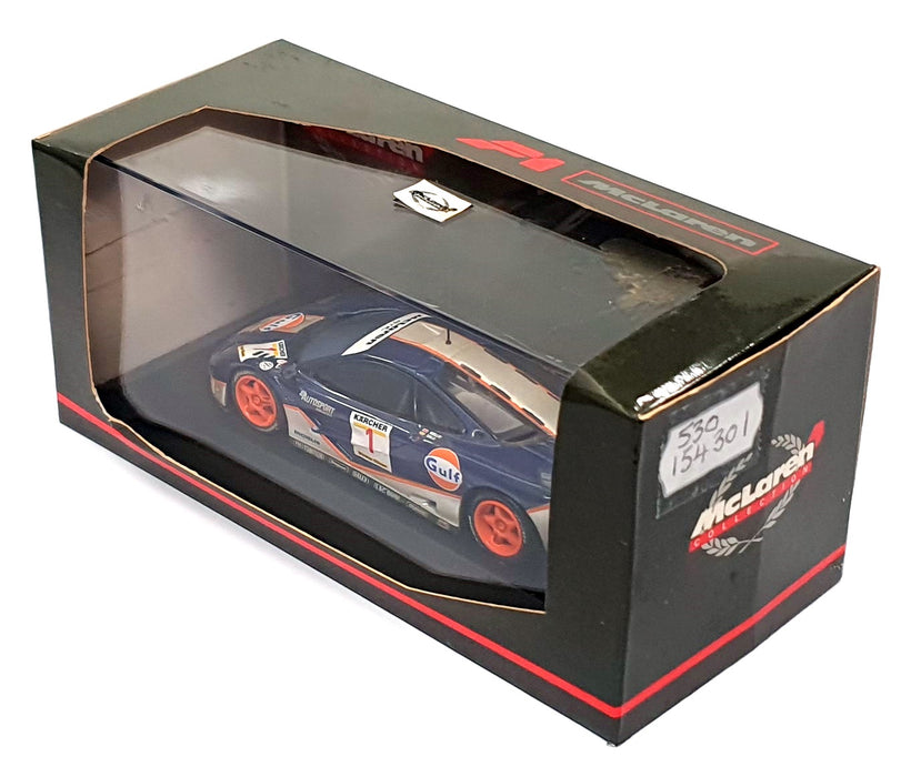 Minichamps 1/43 Scale 530 154301 - McLaren F1 GTR #1 Ring Gulf Bellm Sala
