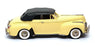 Brooklin 1/43 Scale BRK85 - Chrysler New Yorker Convertible - Yellow/Black
