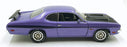 Ertl 1/18 Scale Diecast DC14126U - 1971 Dodge Demon - Purple/Black