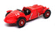 Unknown Brand Or Make ? 1/43 Scale UK81225 - Red Race Car #14