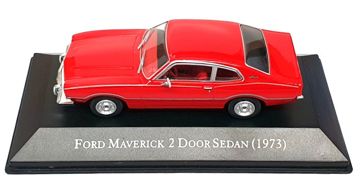 Altaya 1/43 Scale Diecast 17725F - 1973 Ford Maverick 2 Door Sedan - Red