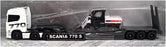 Maisto 11681 - Scania 770 S Big Hauler With 4x4 Bobcat Excavator - White