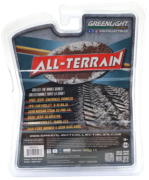 Greenlight 1/64 Scale 35210-C - 2018 Nissan Titan XD Pro-4X - Blue