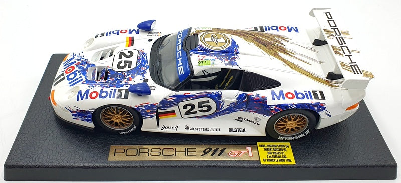 Anson 1/18 Scale Diecast 30322-W - Porsche 911 GT1 Le Mans 1996 #25