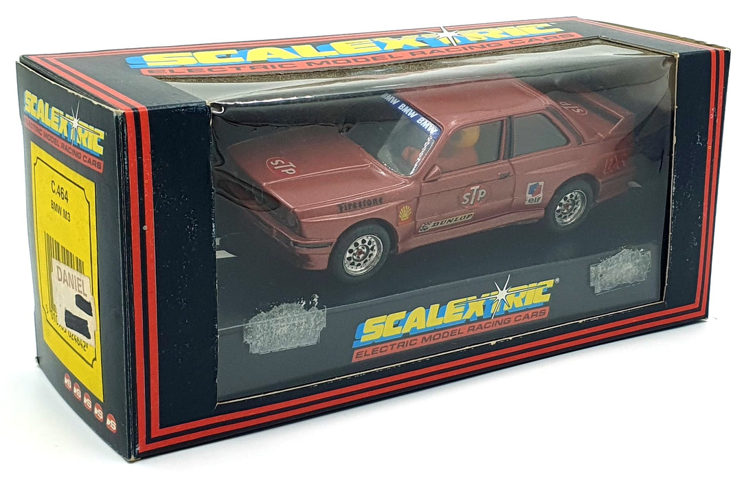 Scalextric 1/32 Scale Slotcar C464- BMW M3 - Met. Red
