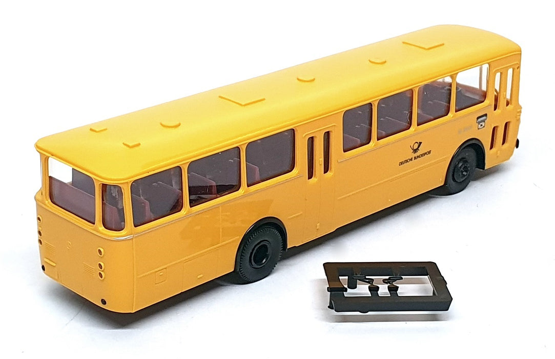 Brekina 1/87 Scale BK02B - Mercedes Benz O 317 K Bus Deutsche Post - Yellow
