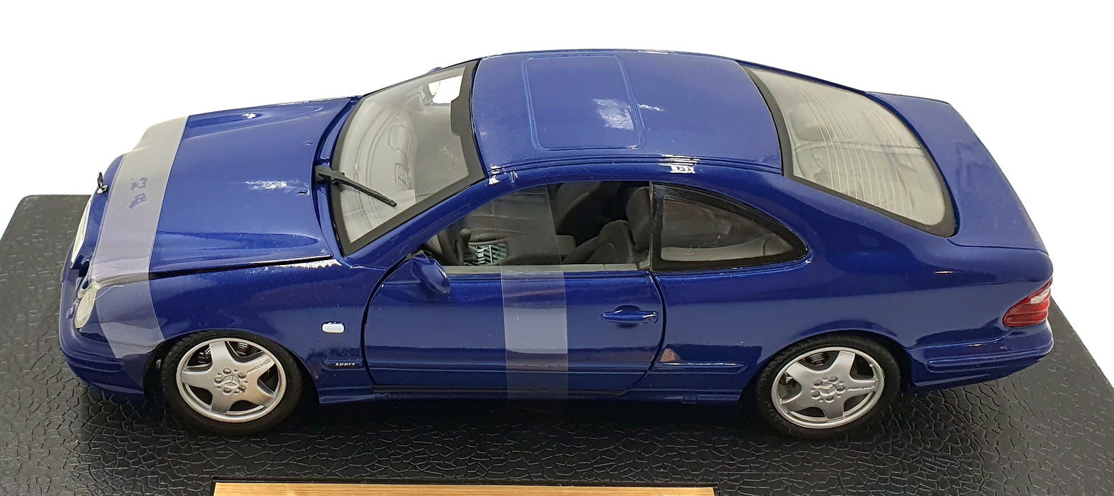 Anson 1/18 Scale Diecast 30343 - Mercedes Benz CLK AMG - Dark Blue