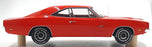 Otto Mobile 1/12 Scale Resin G060 - 1969 Dodge Charger - Orange
