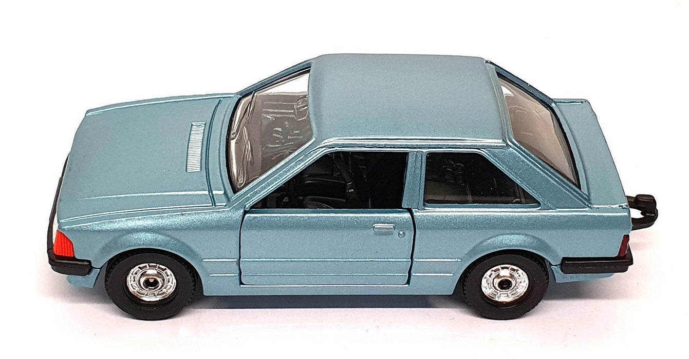 Corgi Original Diecast 334 - Ford Escort 1.3 GL Europe - Met. Lt. Blue