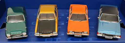 Corgi 1/43 Scale 4 Piece Set VC01402 - Ford GT Collection LE 1000