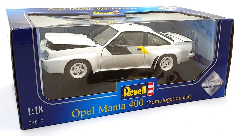 Revell 1/18 Scale 08819 - Opel Manta 400 (Homologation Car) - White