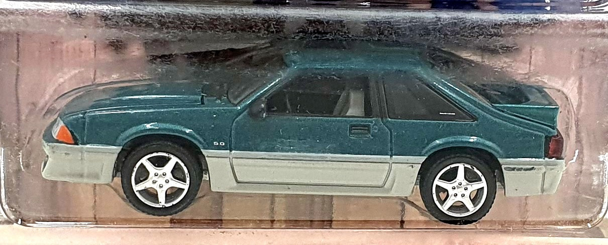 Greenlight 1/64 Scale 44910-C - 1991 Ford Mustang GT - Green