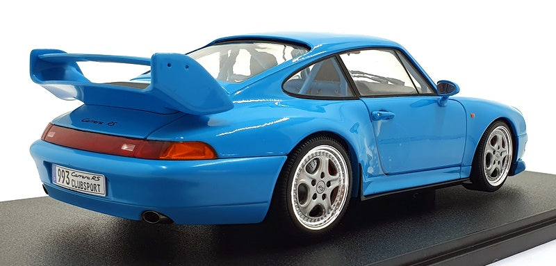 Solido 1/18 Scale S1810101 - 1997 Porsche 911 (993) Clubsport - Riviera Blue