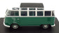 Solido 1/18 Scale Diecast S1813403 - 1962 Volkswagen T1 Samba - White/Green