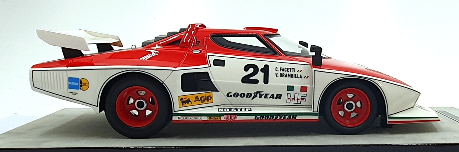 Tecnomodel 1/18 Scale TM18-258A Lancia Stratos Turbo Gr.5 #21 6h Vallelunga 1976
