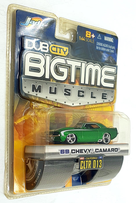 Jada1/64 Scale Diecast 12006 - 1969 Chevrolet Camaro - Met. Green/White