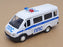 Autotime 1/43 Scale 2911W-RUS - GAZ 32221 Minibus Russian Police - White/Blue