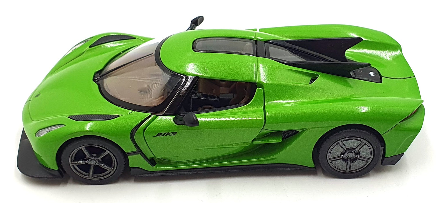 Kinsmart 1/36 Scale Pull Back & Go TY4260 - Koenigsegg Jesko Absolut - Green