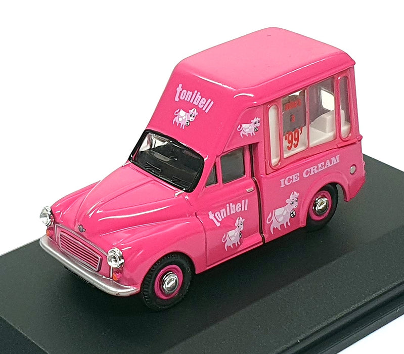 Oxford Diecast 1/43 Scale MM043 - Morris Minor Tonibell Pink Ice-Cream Van