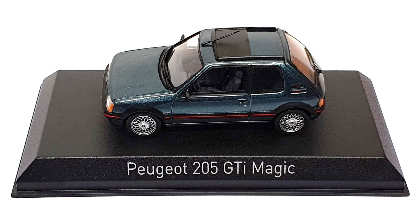 Norev 1/43 Scale Diecast 471752 - Peugeot 205 GTi Magic - Sorrento Green