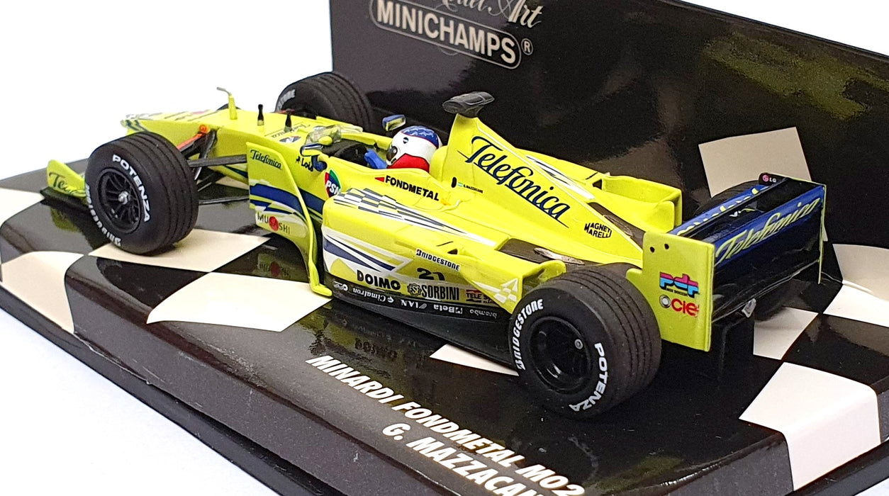 Minichamps 1/43 Scale 430 000021 - F1 Minardi M02 G. Mazzacane