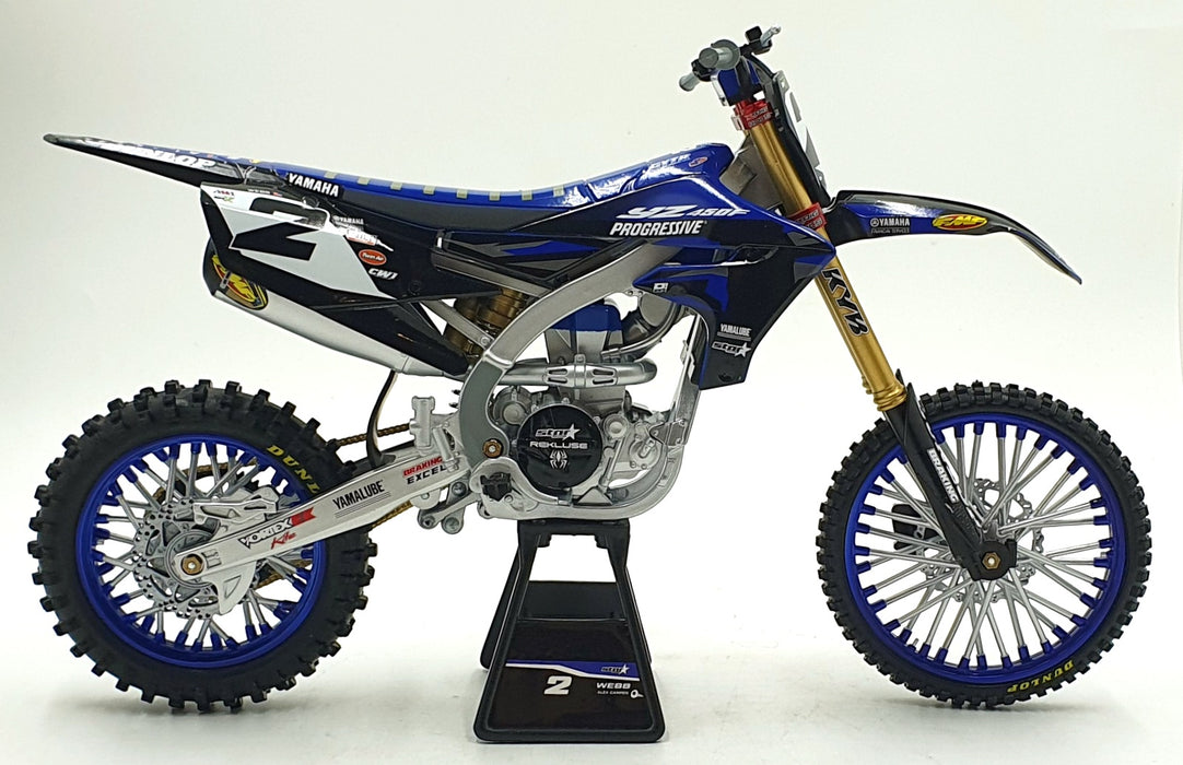 NewRay 1/6 Scale 49753 - Yamaha YZ450F Motorbike #2 - Cooper Webb