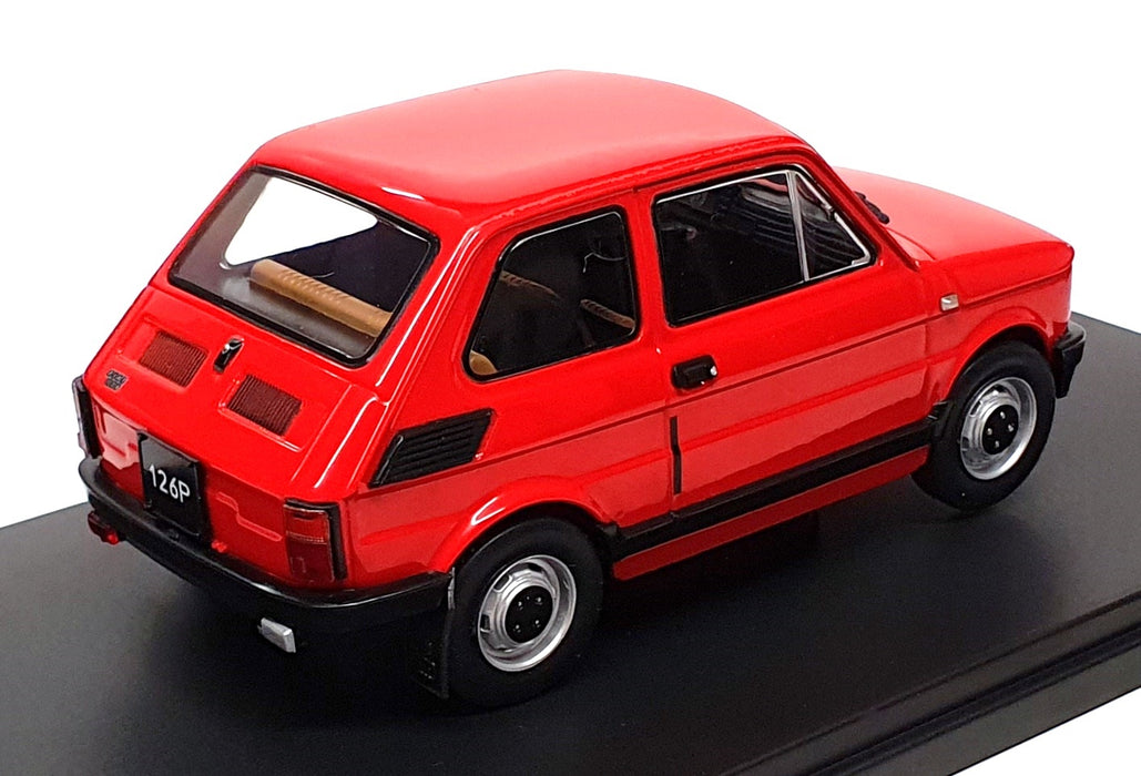 Whitebox 1/24 Scale Diecast WB124249 - Fiat 126P - Red
