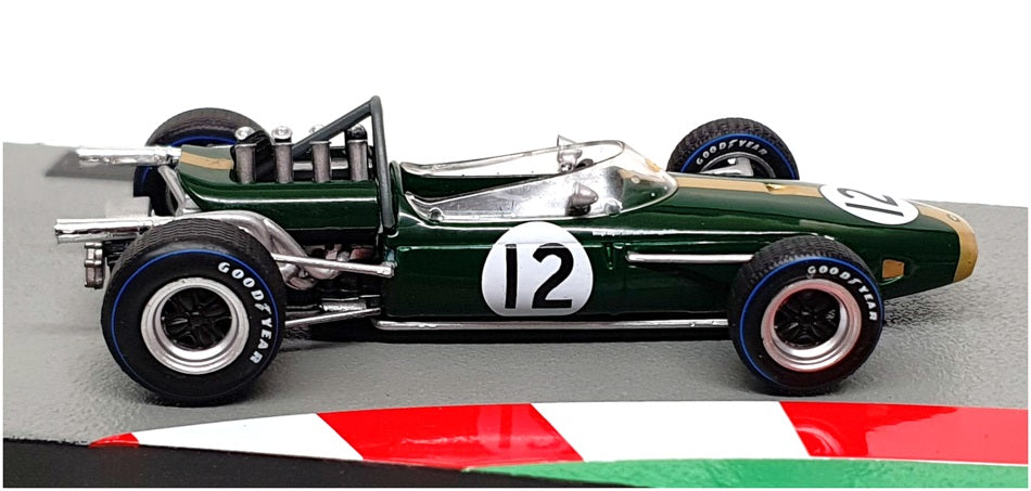 Ixo Altaya 1/43 Scale 21023E - F1 Brabham BT19 1966 - #12 Jack Brabham