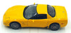 Franklin Mint 1/24 Scale B11WW95 - 2003 Chevrolet Corvette Z06 - Yellow