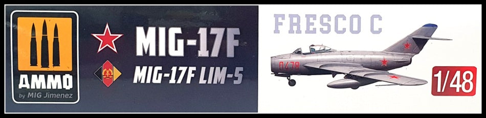 Ammo By Mig Jimenez 1/48 Scale Kit A.MIG-8508 - MiG-17F Fresco C U.S.S.R.