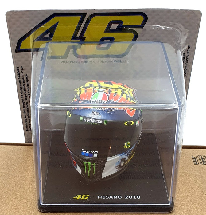 Altaya 1/5 Scale MT9ALA0024 Helmet MotoGP Valentino Rossi Misano 2018 #46