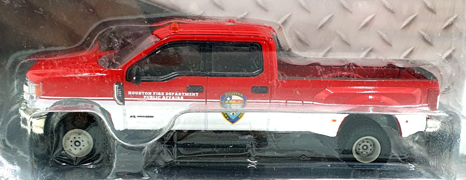 Greenlight 1/64 Scale 46110-D - 2019 Ford F-350 Dually Houston Fire Dept.