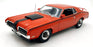 Welly 1/18 Scale Diecast 16126R - 1970 Mercury Cougar Eliminator - Red
