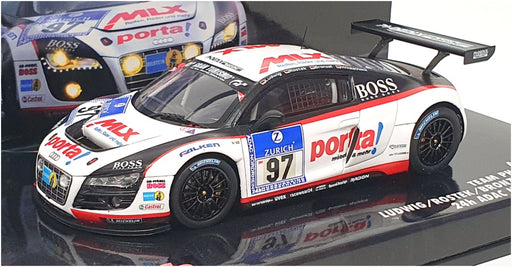 Minichamps 1/43 Scale 437 101997 - Audi R8 LMS - #97 24H ADAC Nurburgring 2010