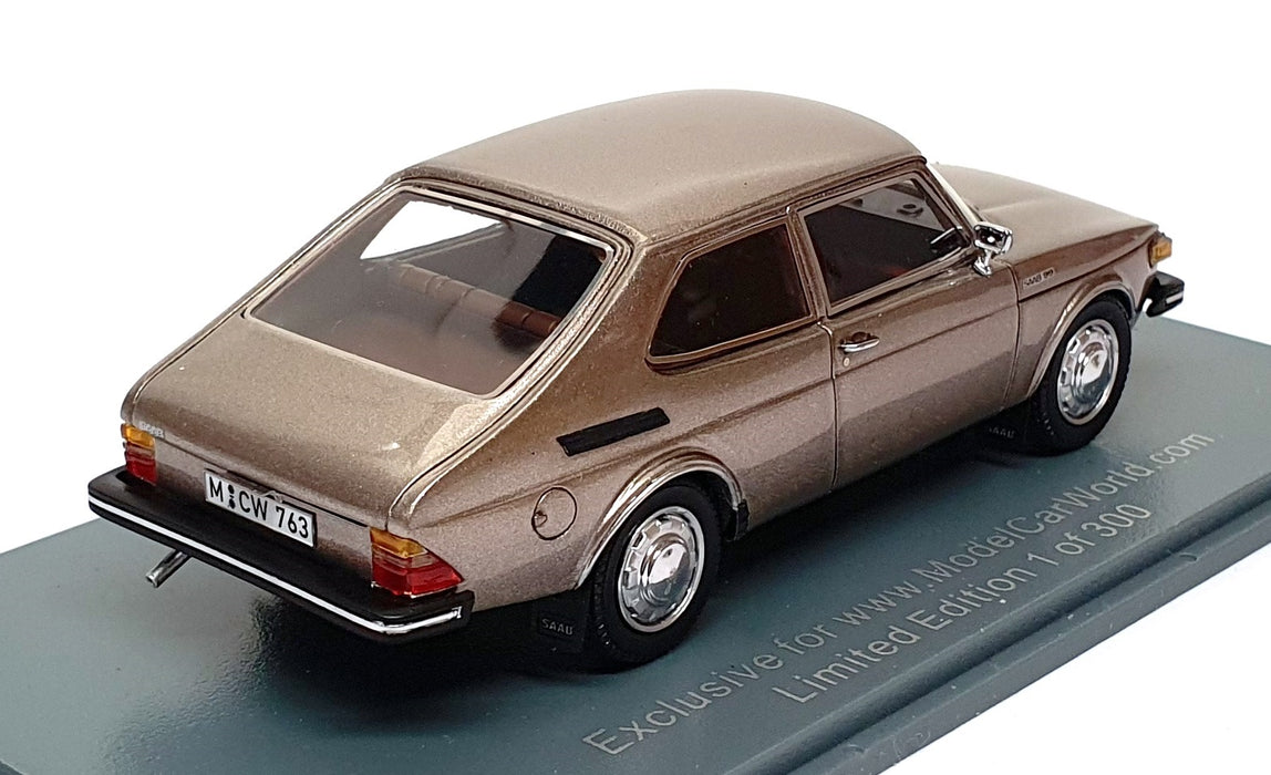 Neo 1/43 Scale NEO 43763 - Saab 99 Combi Coupe - Met. Lt. Brown
