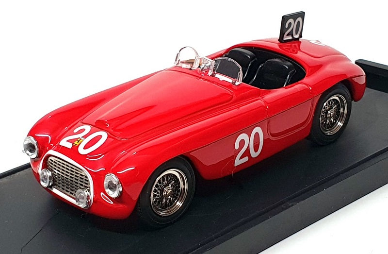Art Model 1/43 Scale ART024 - Ferrari 166MM SPA 1949 #20 Chinetti - Red