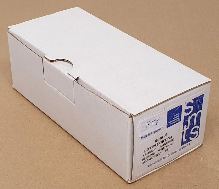 SMTS 1/43 Scale RL90A - Ford Lotus Cortina #68 Clark - White/Green