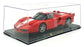 Burago 1/24 Scale Diecast 191223J - 2005 Ferrari FXX - Red/ White Stripe