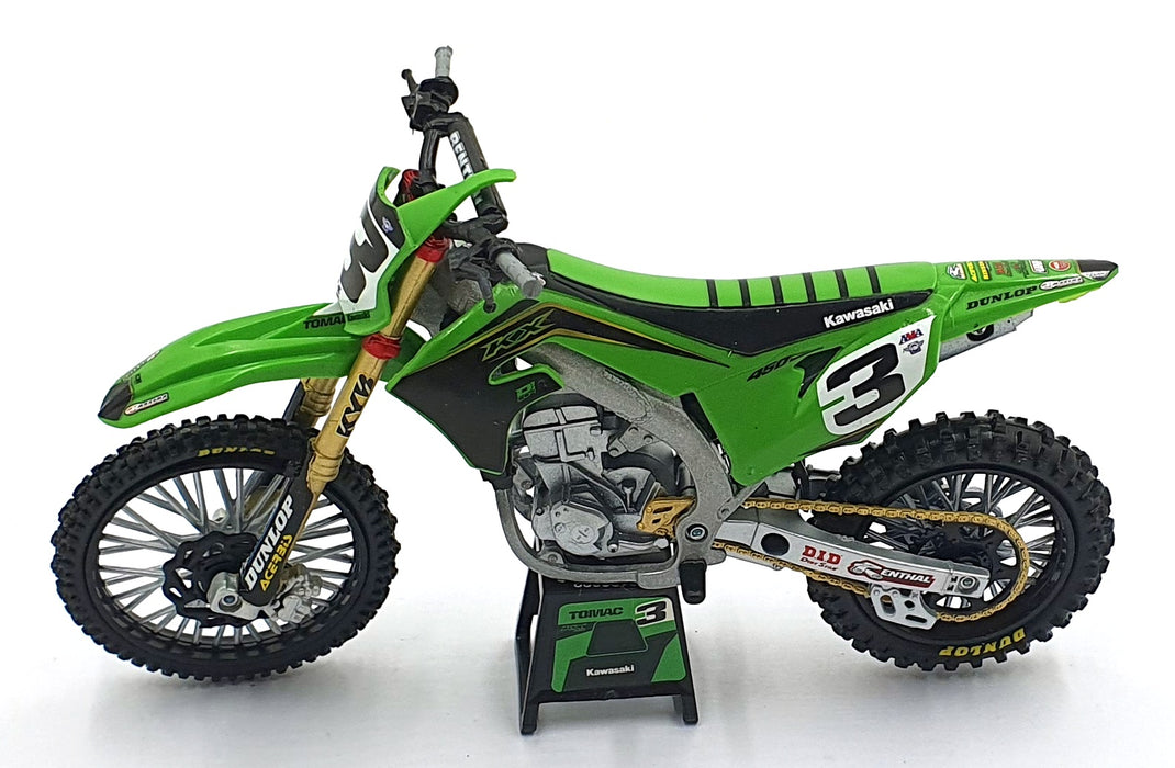 New Ray 1/12 Scale Diecast 58113 - Kawasaki KX 450 #3 - Eli Tomac