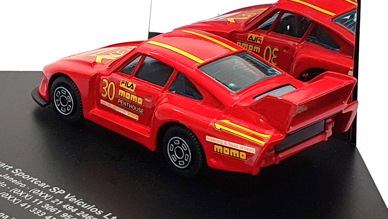 Burago 1/43 Scale BU30R - Porsche 935 Momo Penthouse #30 - Red