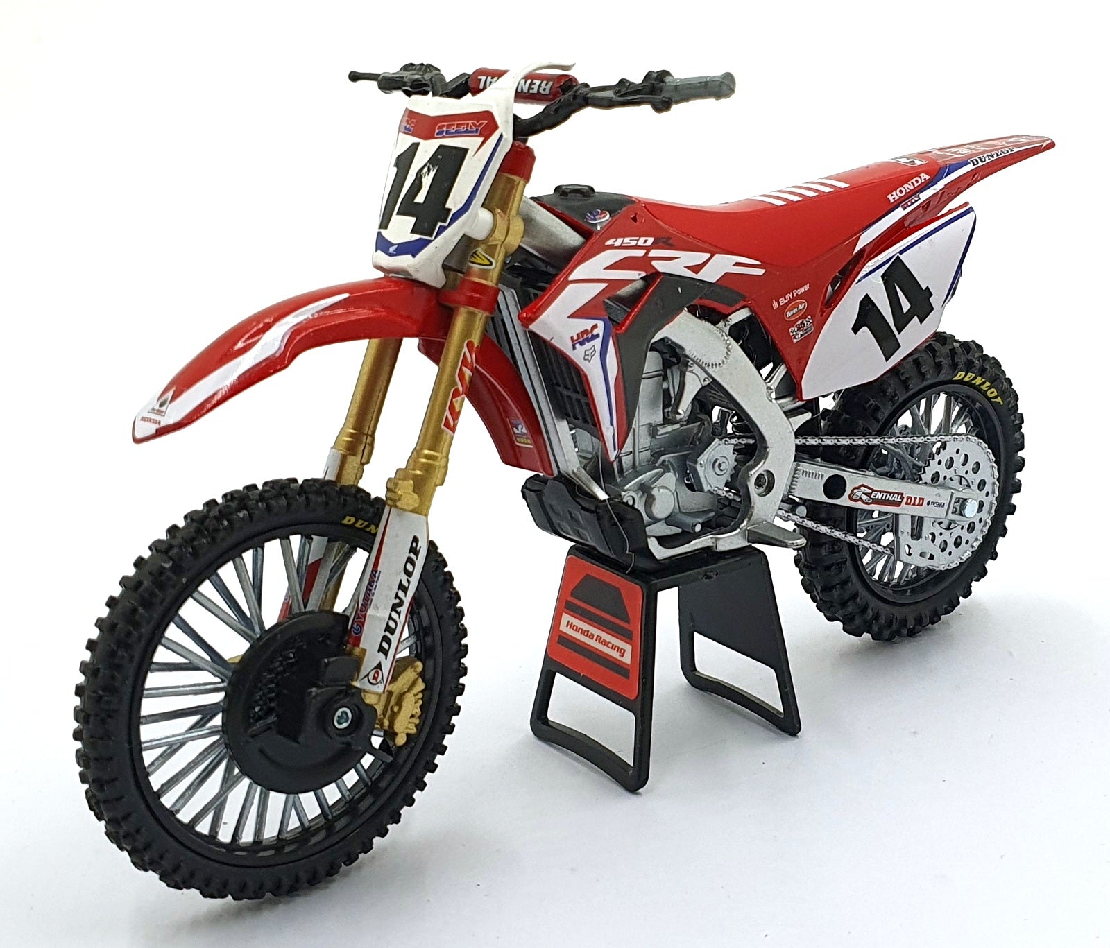 New Ray 1/12 Scale Diecast 57933 - Team Honda HRC #14 - Cole Seely