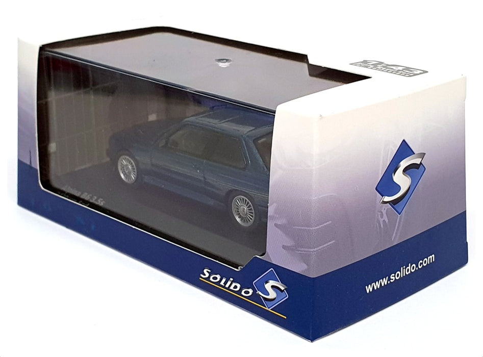 Solido 1/43 Scale Diecast S4312001 - BMW Alpina E30 B6 - Blue