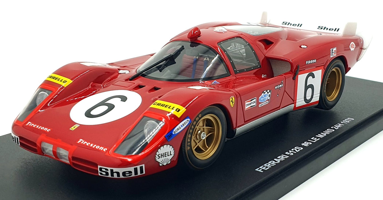Werk83 1/18 Scale Diecast W18053004 - Ferrari 512S #6 LeMans 24h 1970
