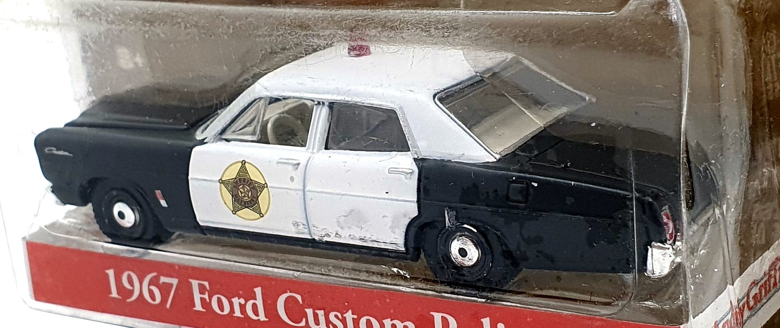 Greenlight 1/64 Scale 44760-B - 1967 Ford Custom Police Car 