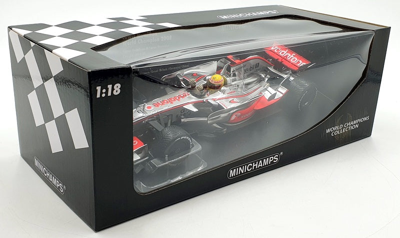Minichamps 1/18 Scale 530 081832 L Hamilton Champion 2008 Mclaren MP4-23